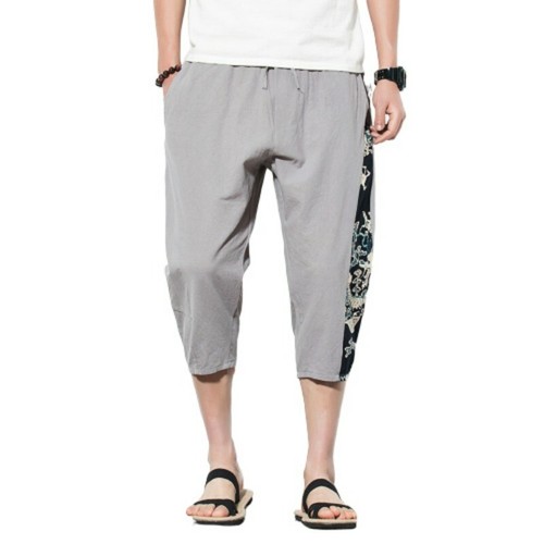 loose cropped trousers